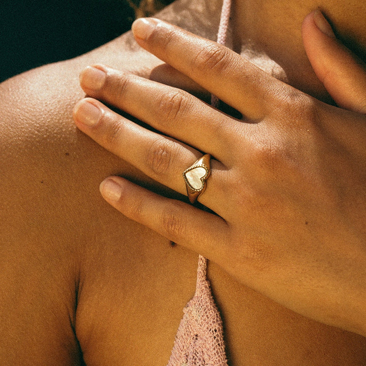 Vollherz-Siegel Weiß