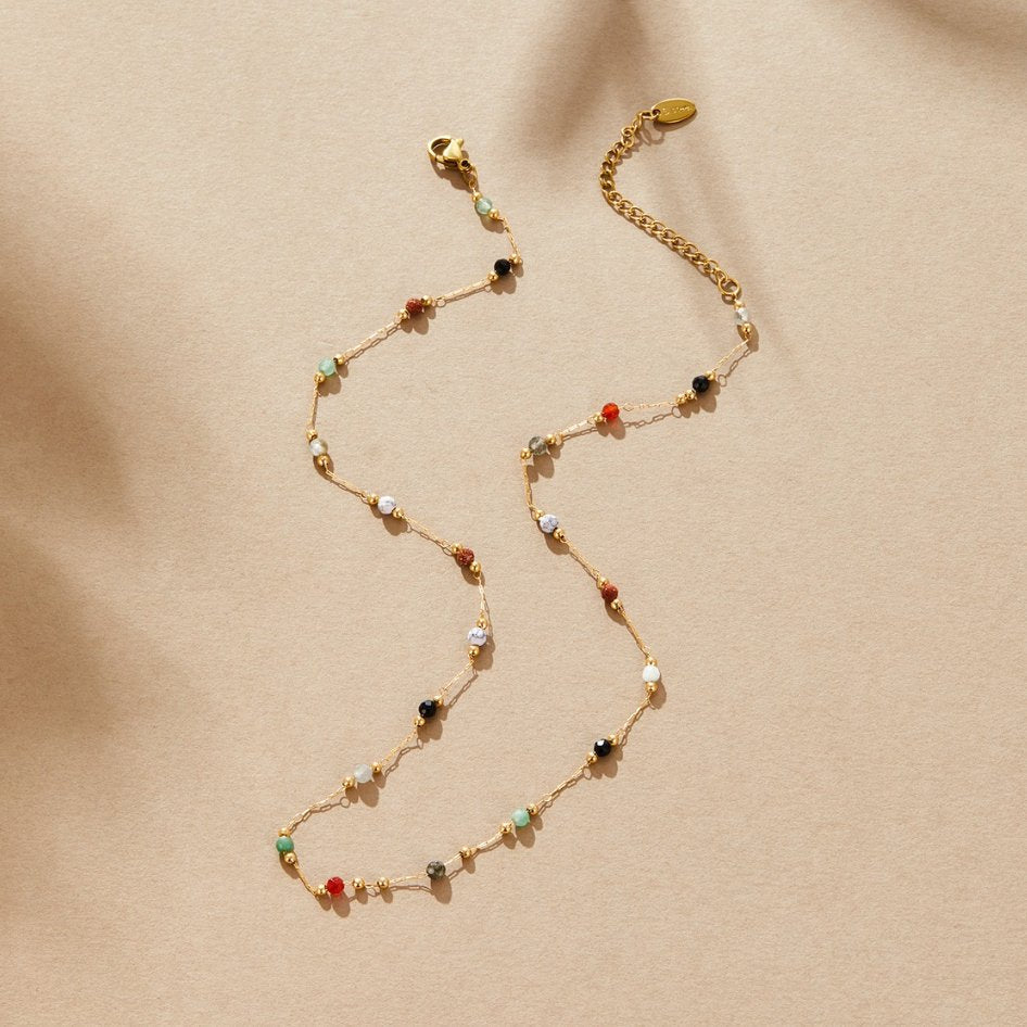 Lulu Perlenstein Halskette