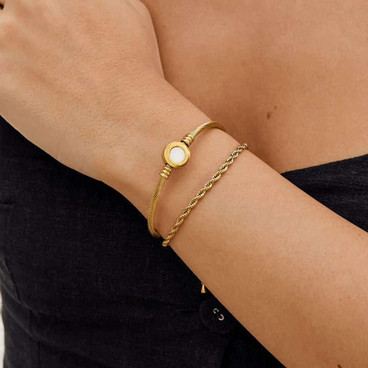 Melinda Gold Rotierbares Armband