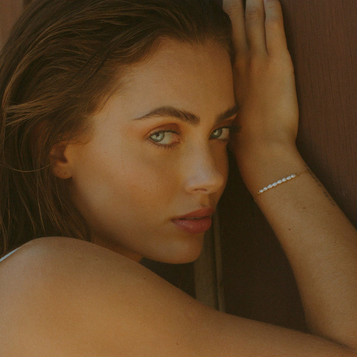 Mini Süßwasserperlenarmband