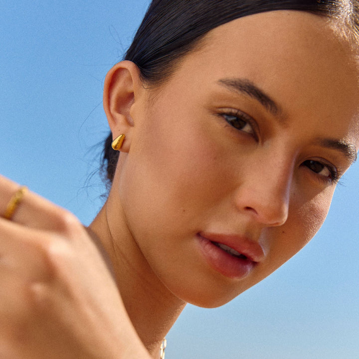 Ozean Tropfen Ohrringe