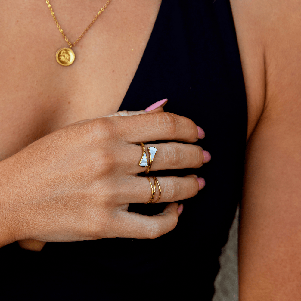 Mutterperlentraumring