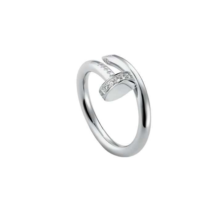 RING NAGEL DELUXE IN SILBER