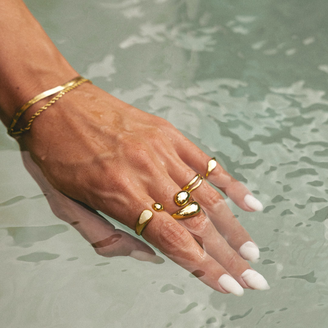 Doppelter Twist Ring