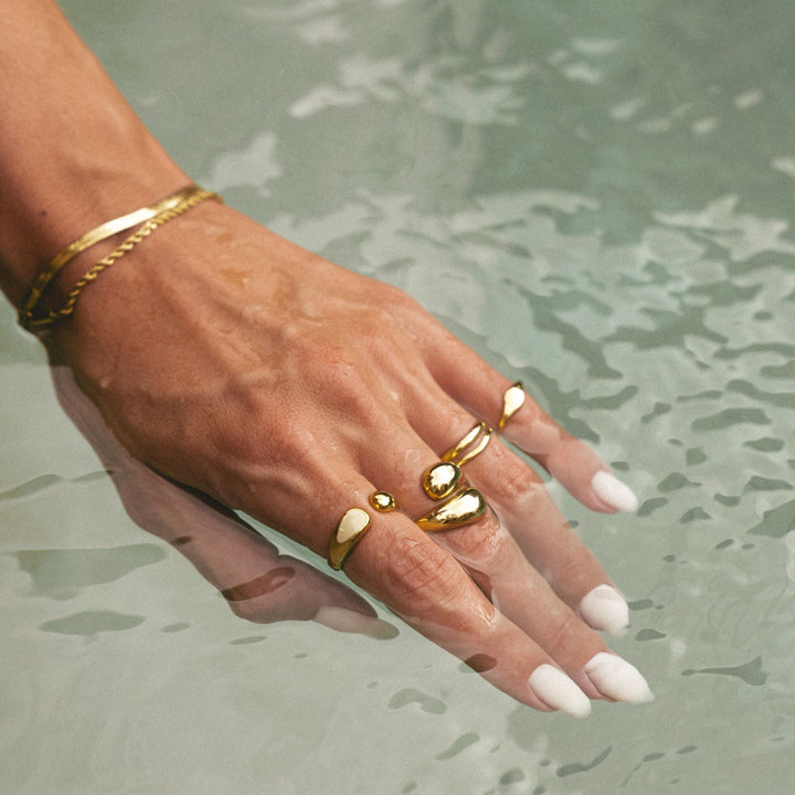 Doppelter Twist Ring