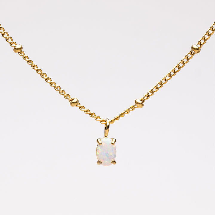 Opal Halskette