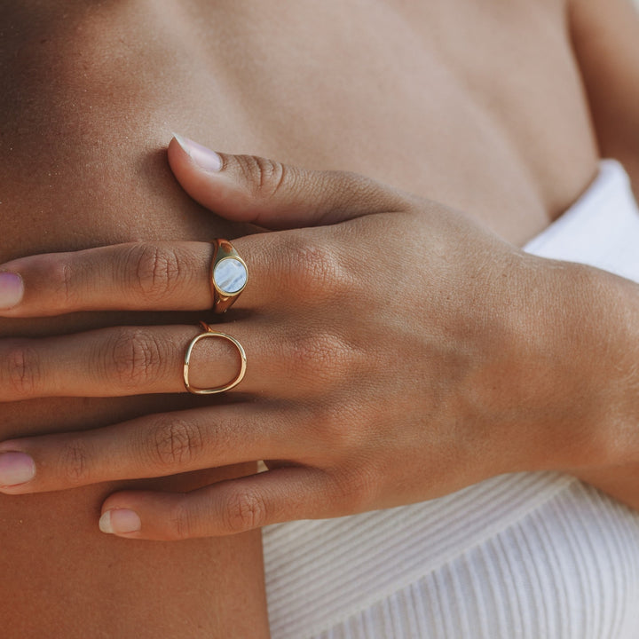 "Bahïa" Ovaler Ring