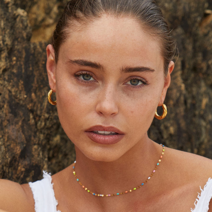 Regenbogen Dainty Choker