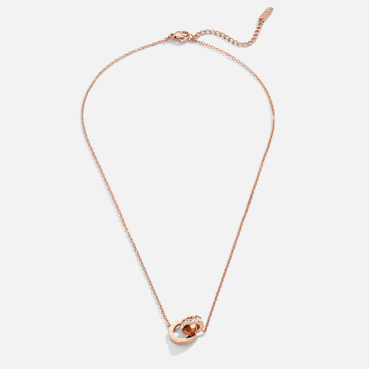 Rosegold Unendlichkeit Halskette