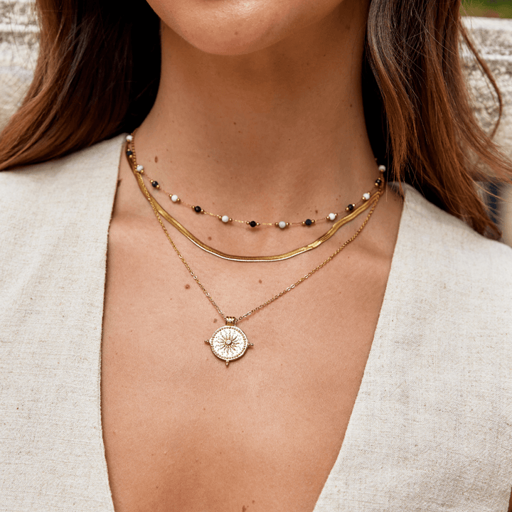 Sarya Schlangenkette Gold Halskette
