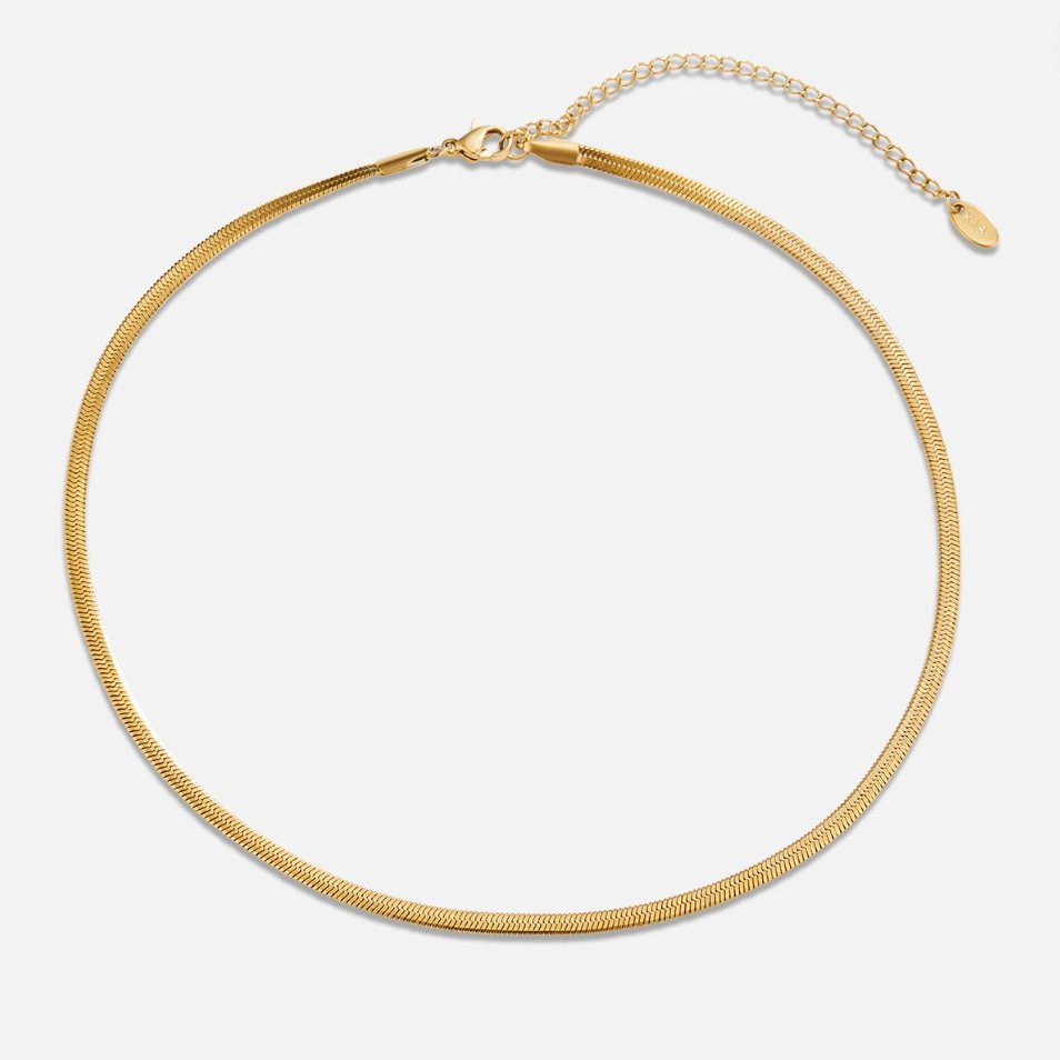 Sarya Schlangenkette Gold Halskette