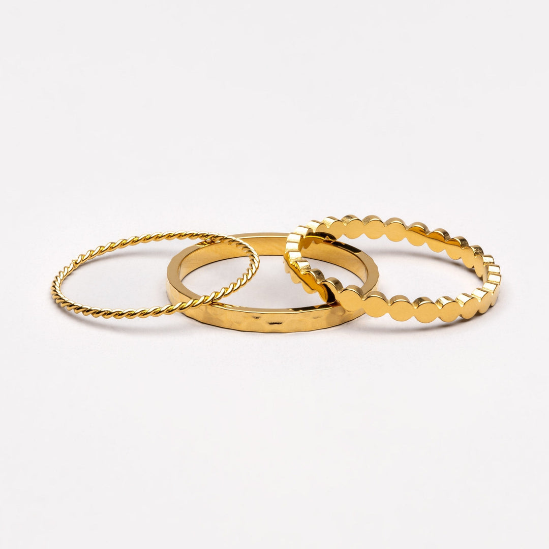 Tägliches Ringe-Set