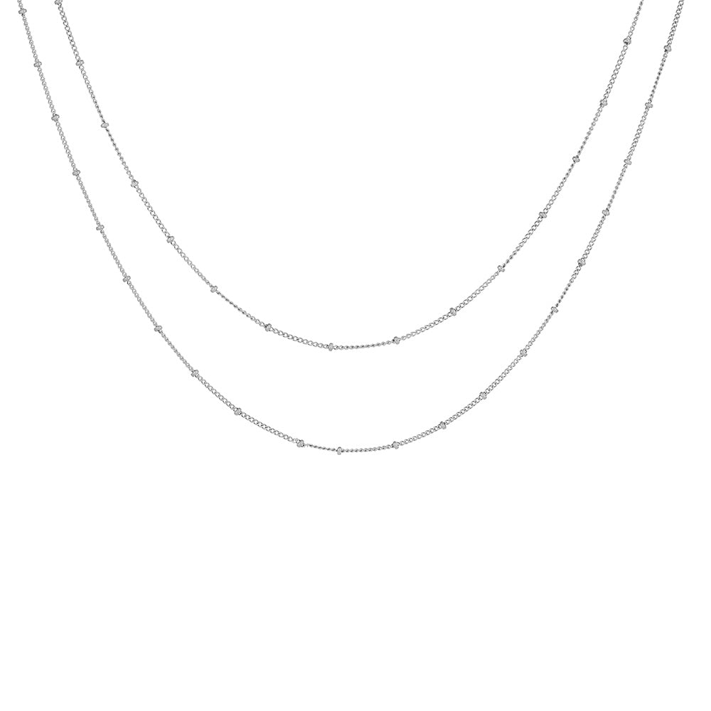 "Ornos" Geschichteter Choker-Halskette