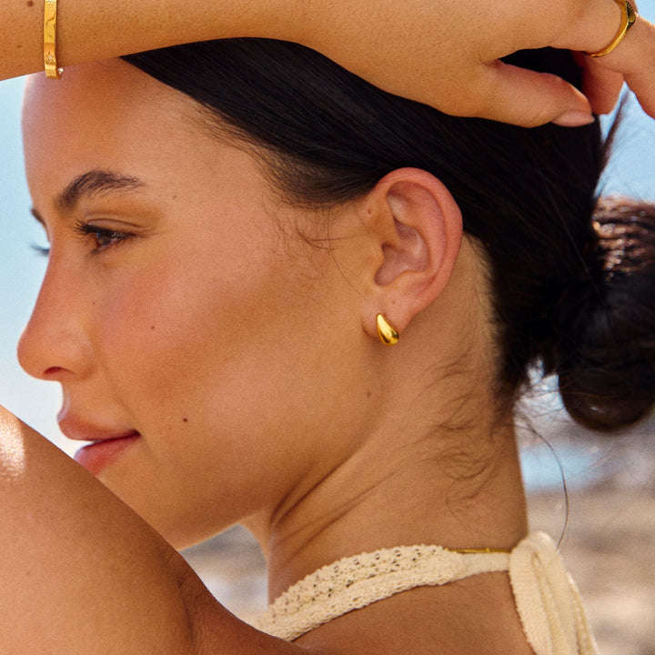 Ozean Tropfen Ohrringe