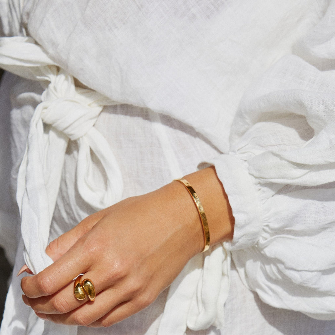 Gehämmerter Armreif