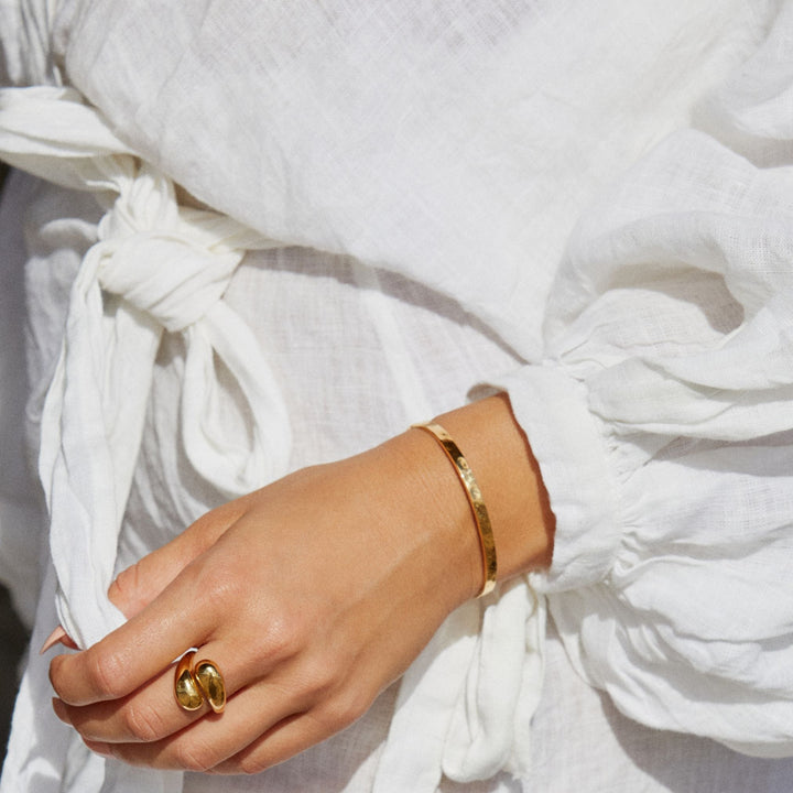 Gehämmerter Armreif