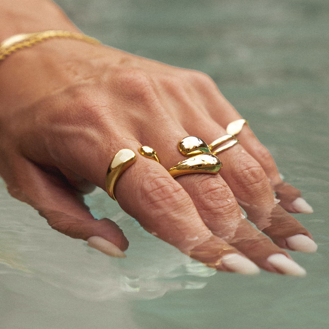 Doppelter Twist Ring