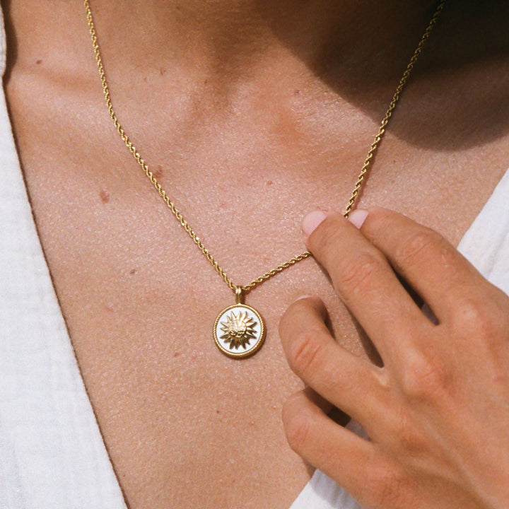 Sonnenstrahlen-Halskette