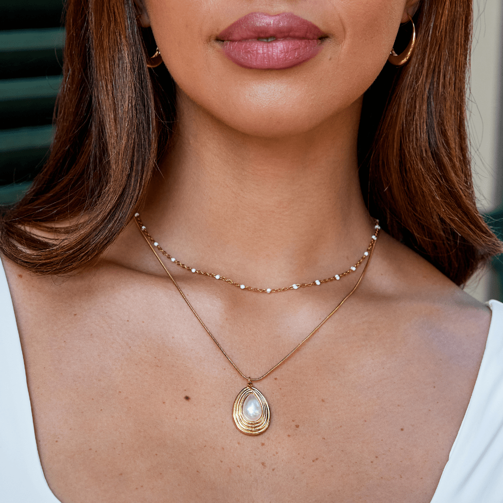 Vintage Camila Tropfenhalskette