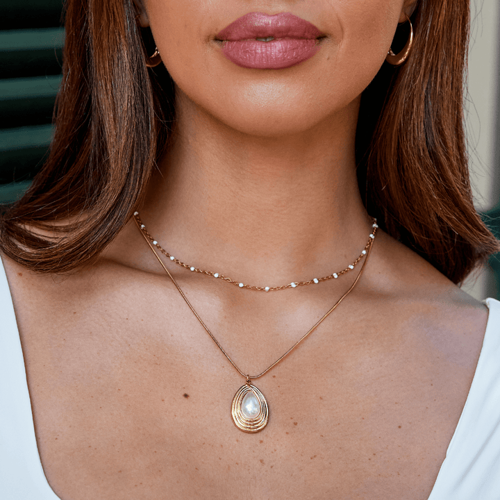 Vintage Camila Tropfenhalskette