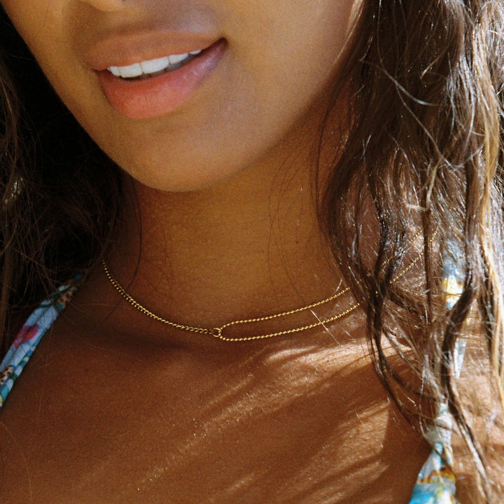 Doppeltes Trouble Choker