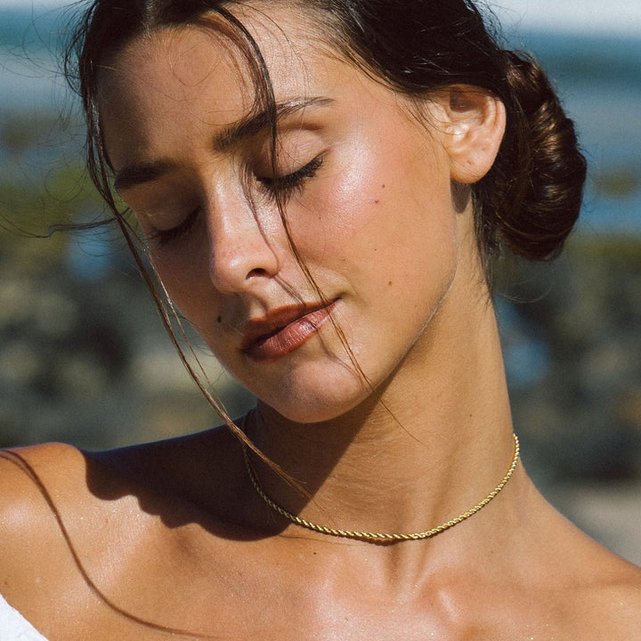 "Calvi" Seil-Ketten-Halskette