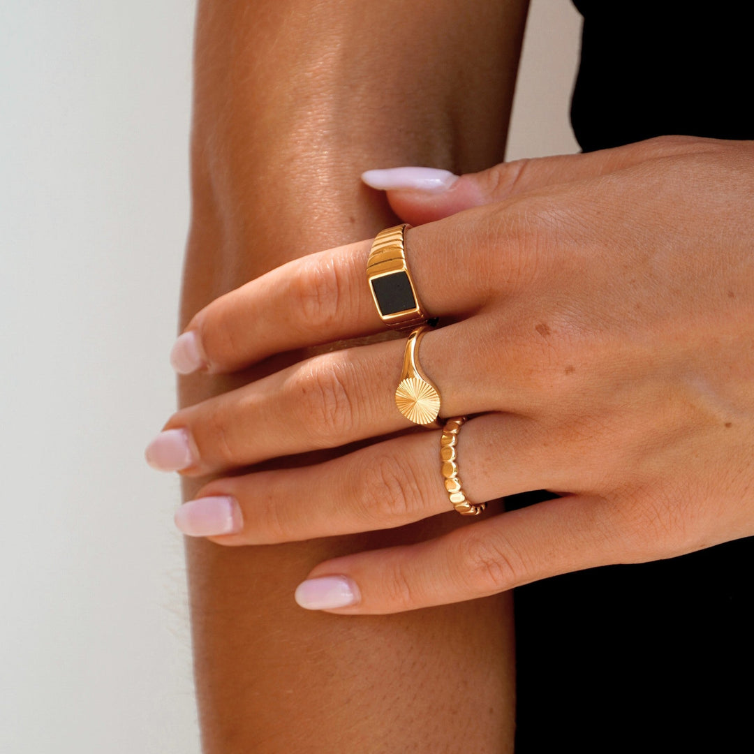 Sonnen-Signet-Ring