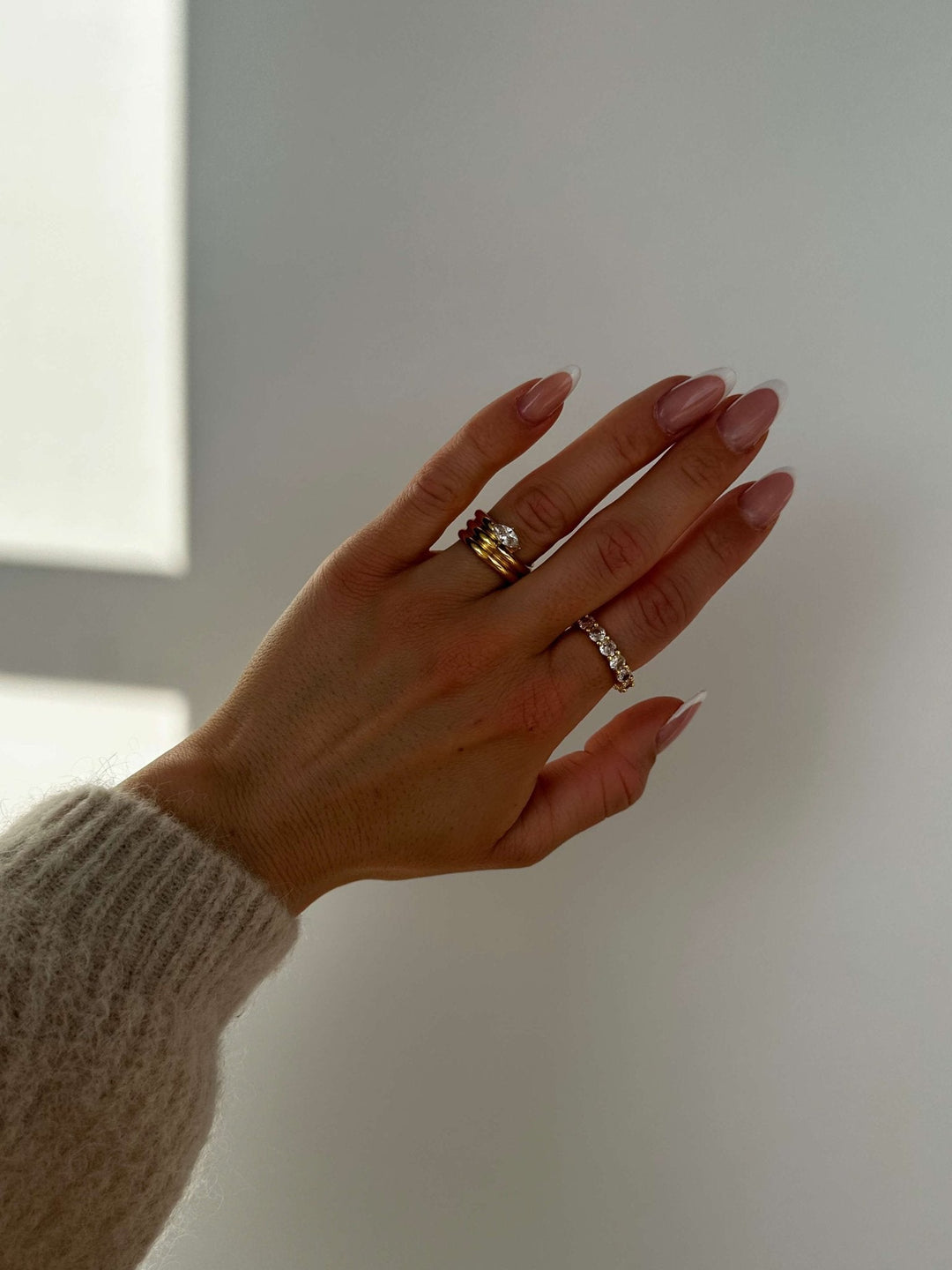 Amia Strahlender Zirkonia Bandring