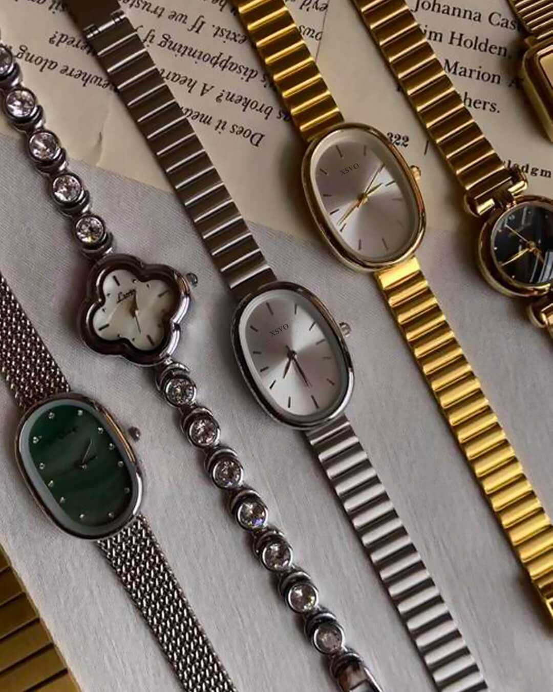 Blandine Minimalistische Armbanduhr