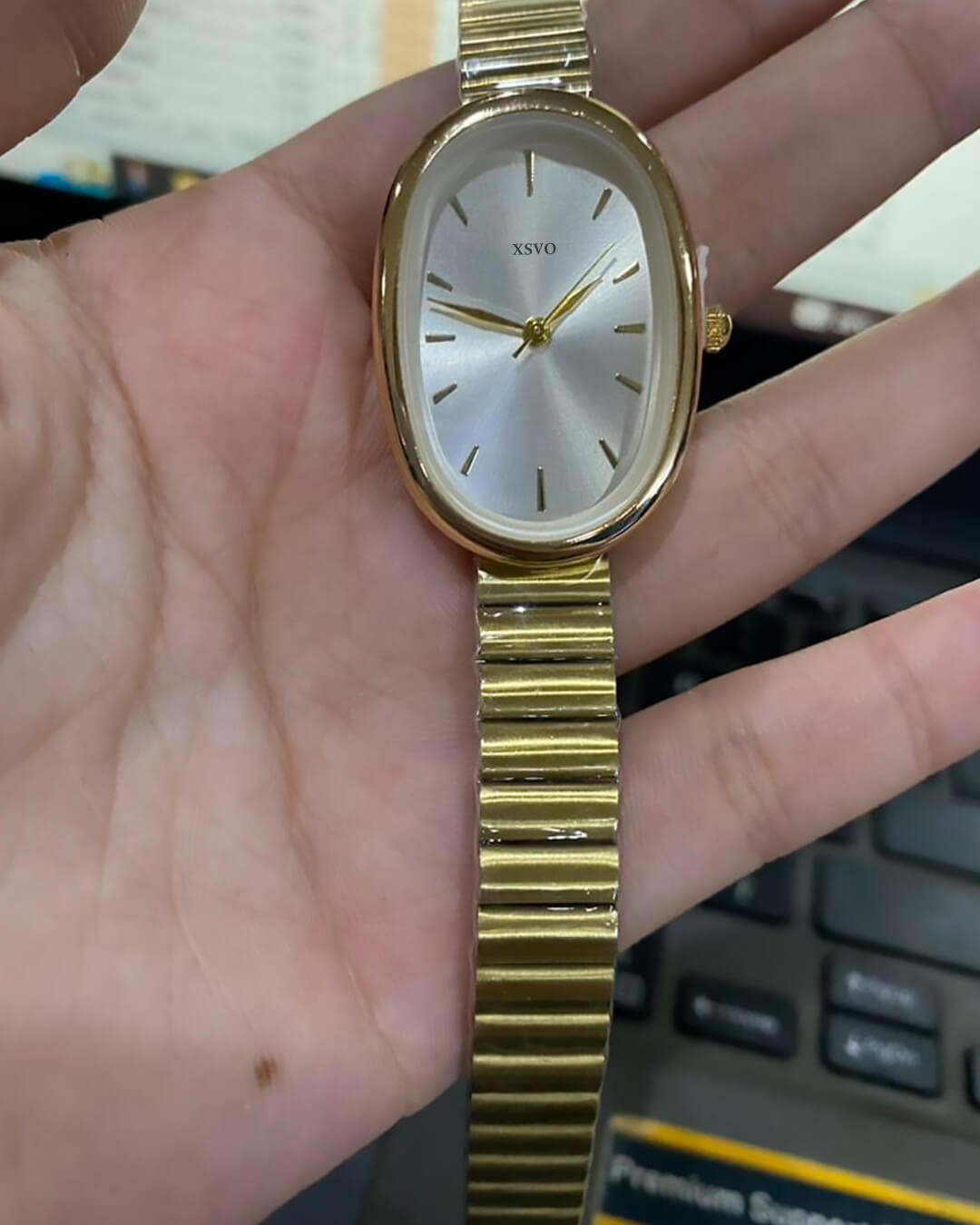 Blandine Minimalistische Armbanduhr