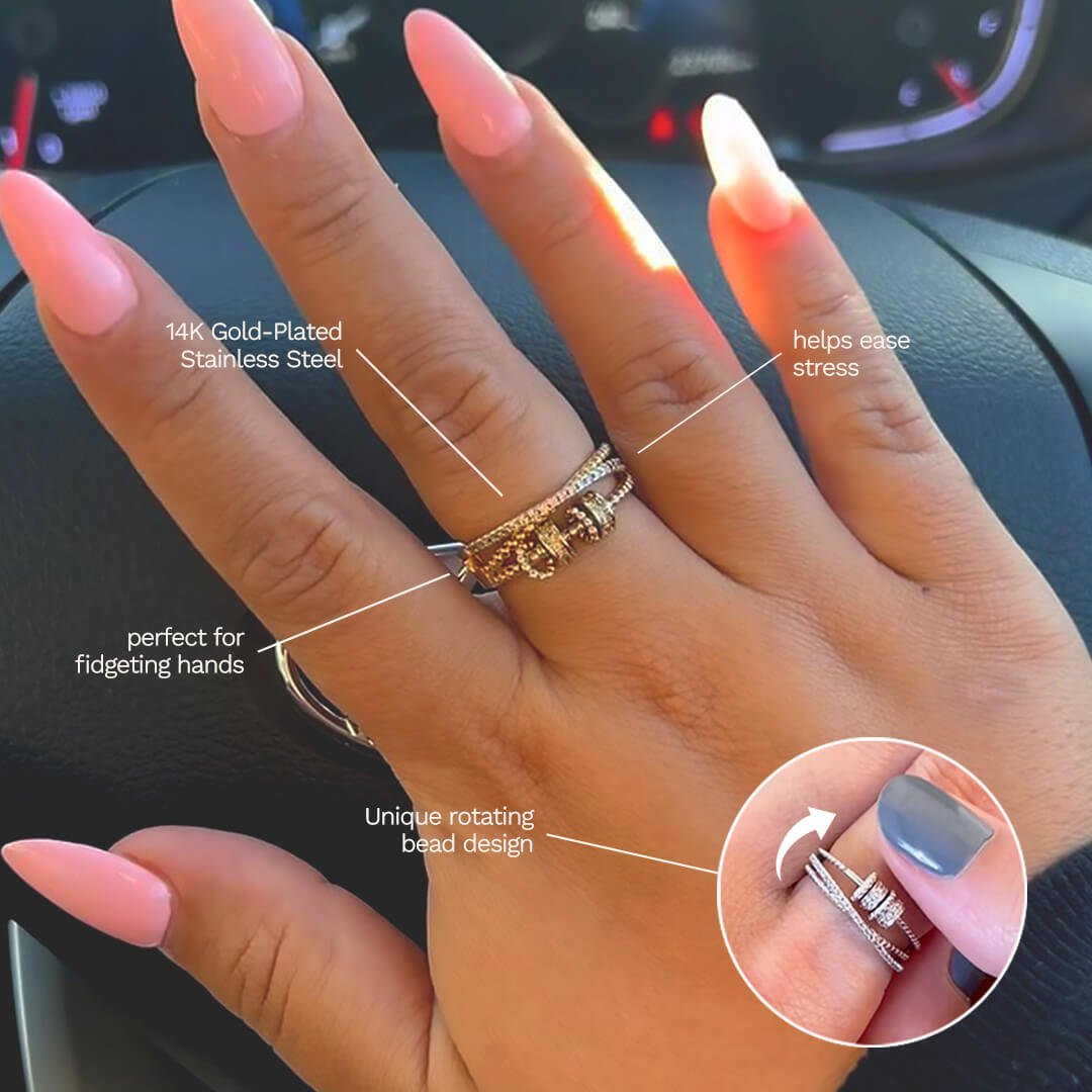 Celeste Angst Spinner Ring