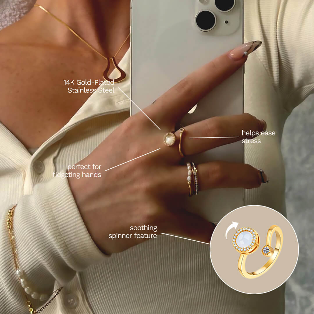 Celine Angst Spinner Ring