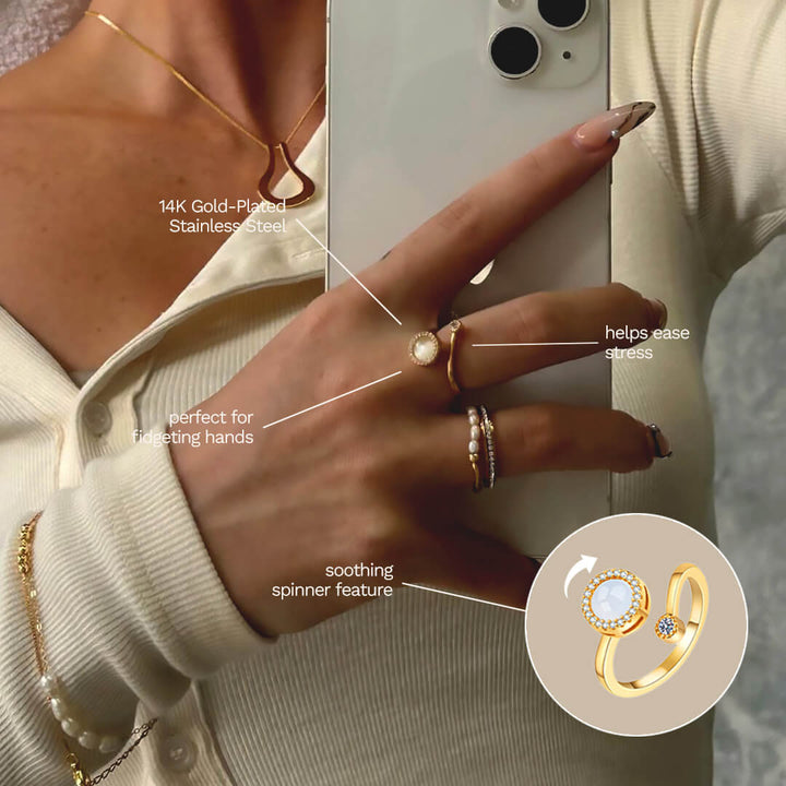 Celine Angst Spinner Ring