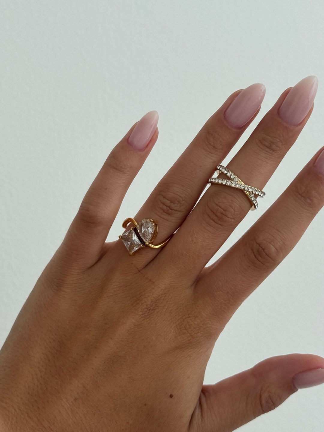 Cressida Zwillings-Zirkonia-Bandring