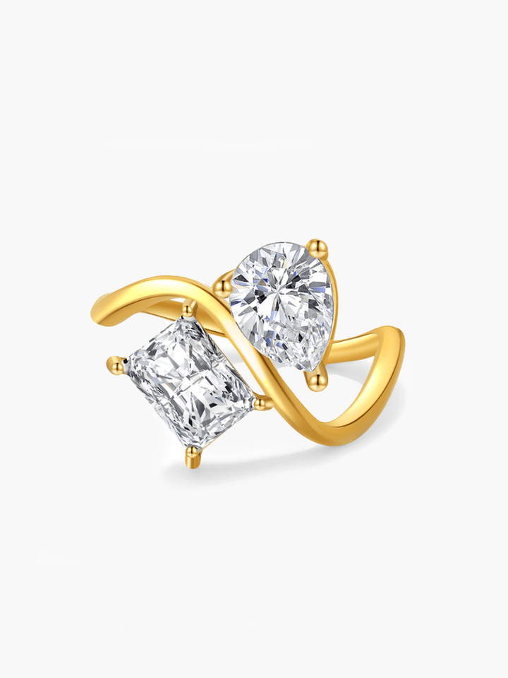 Cressida Zwillings-Zirkonia-Bandring