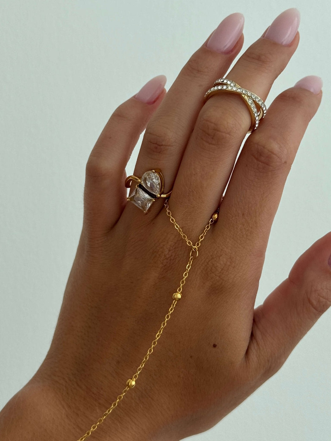 Cressida Zwillings-Zirkonia-Bandring