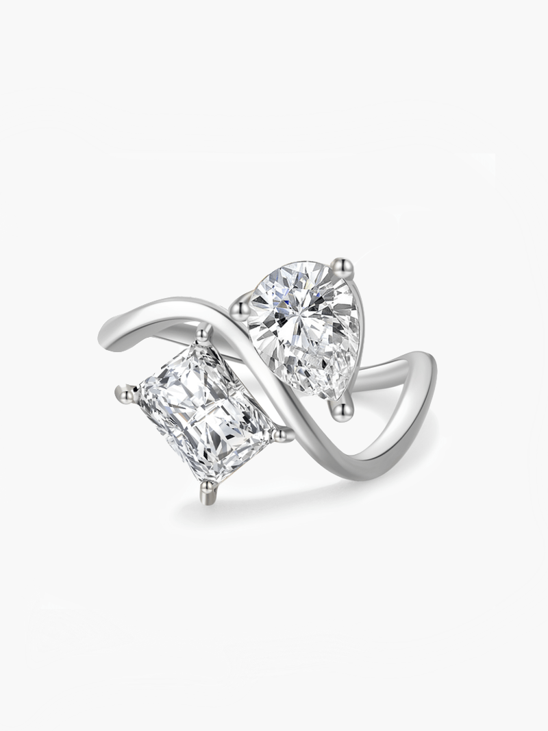 Cressida Zwillings-Zirkonia-Bandring