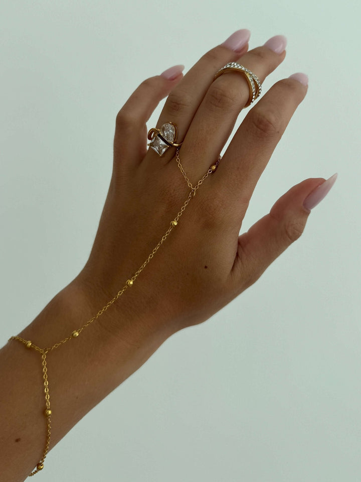 Cressida Zwillings-Zirkonia-Bandring