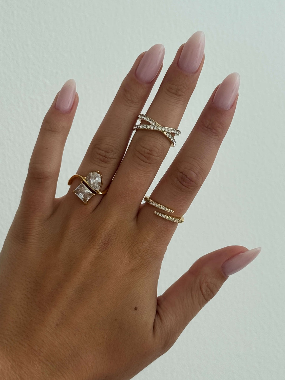 Cressida Zwillings-Zirkonia-Bandring