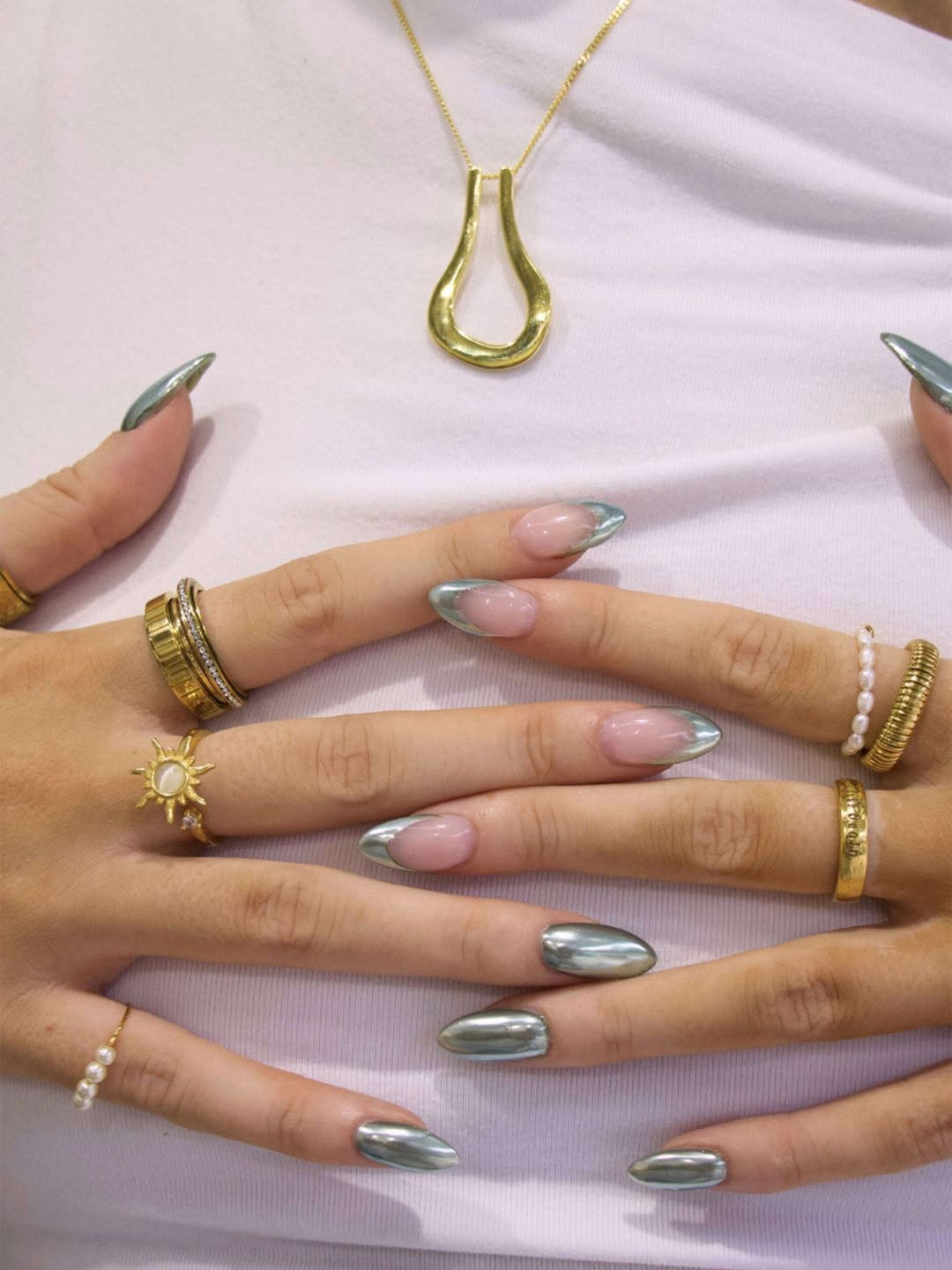 Eliz Angst Spinner Ring Set