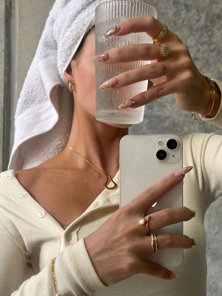 Eliz Angst Spinner Ring Set