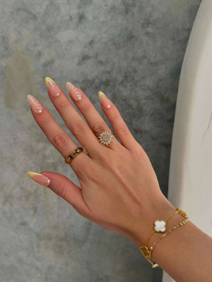 Blumen-Angst-Spinning-Ring