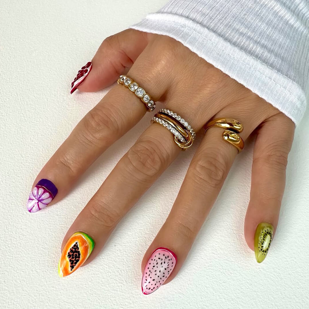 Pamela Funkelnder Strass Drei Gestapelte Ringe