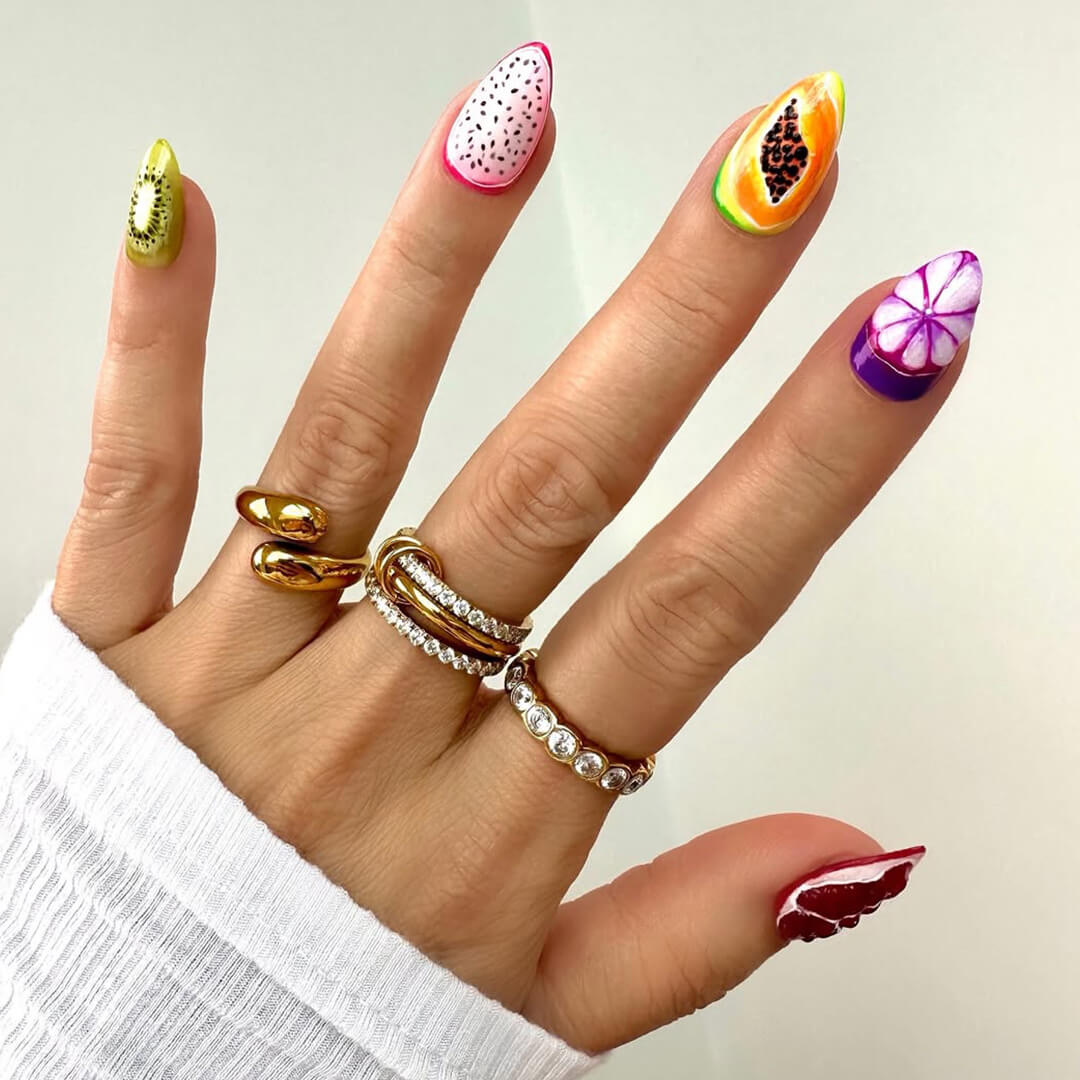 Pamela Funkelnder Strass Drei Gestapelte Ringe