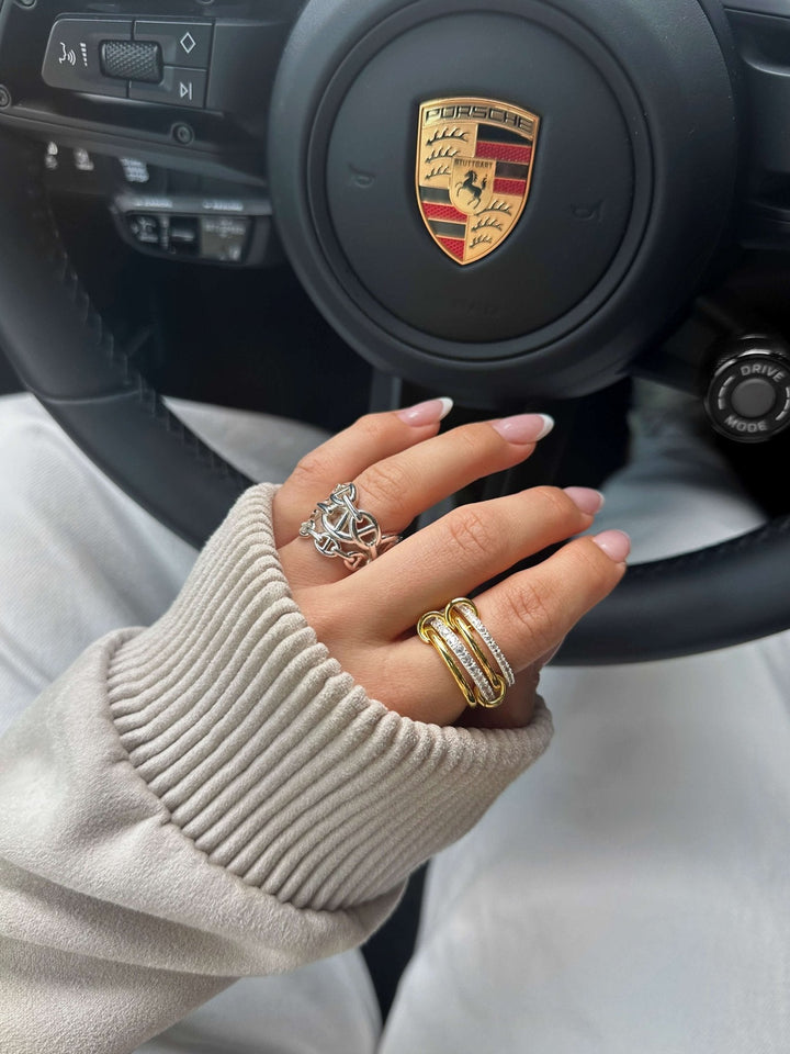 Ramona Strass gestapelter Ring