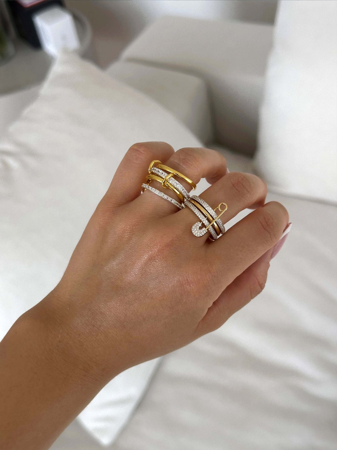 Ramona Strass gestapelter Ring