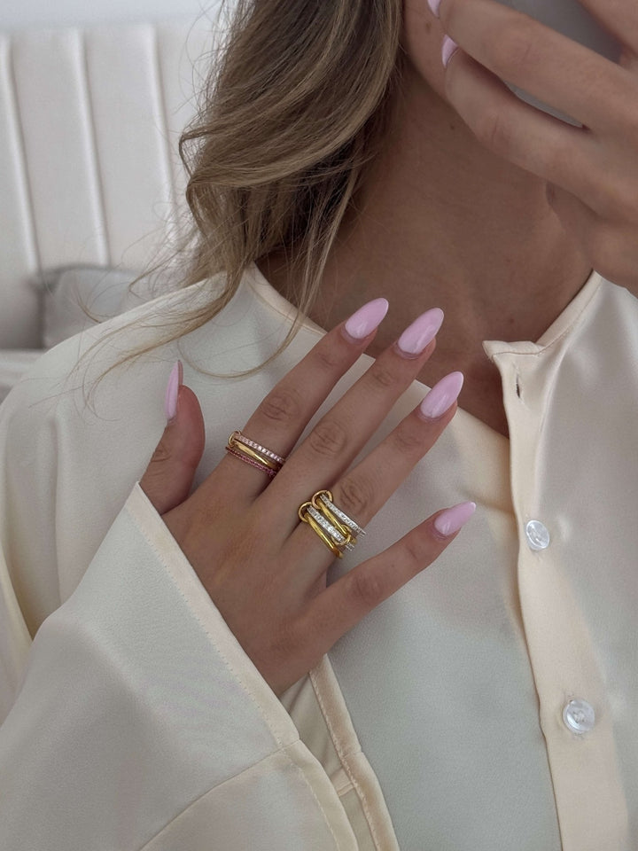 Ramona Strass gestapelter Ring