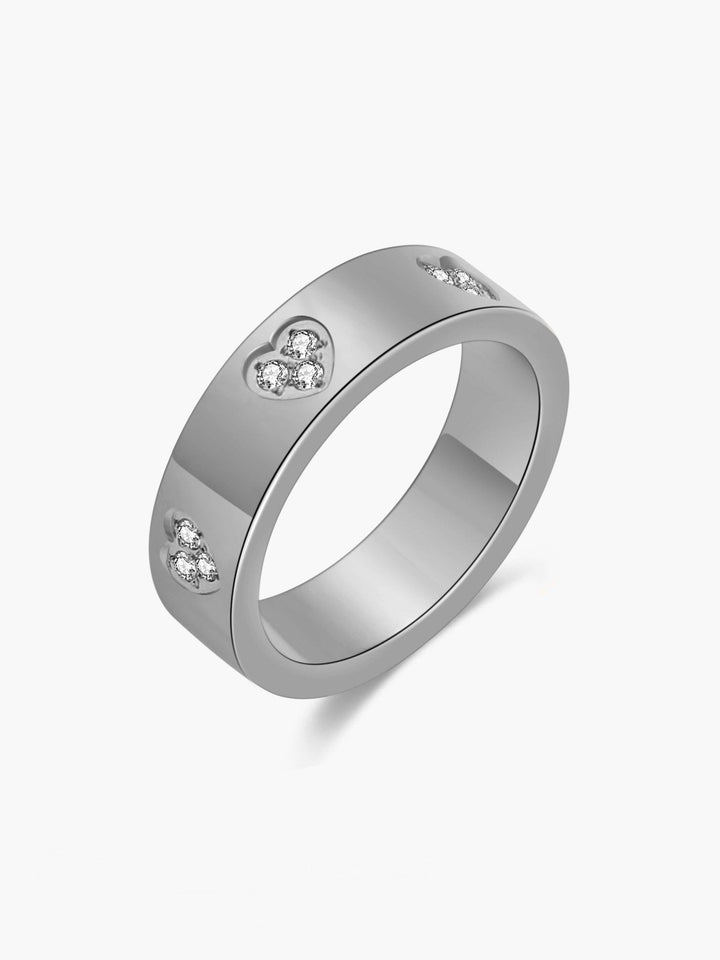 Serrah Herz Strass Bandring