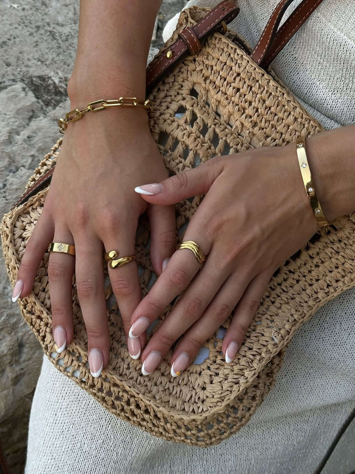 Serrah Herz Strass Bandring