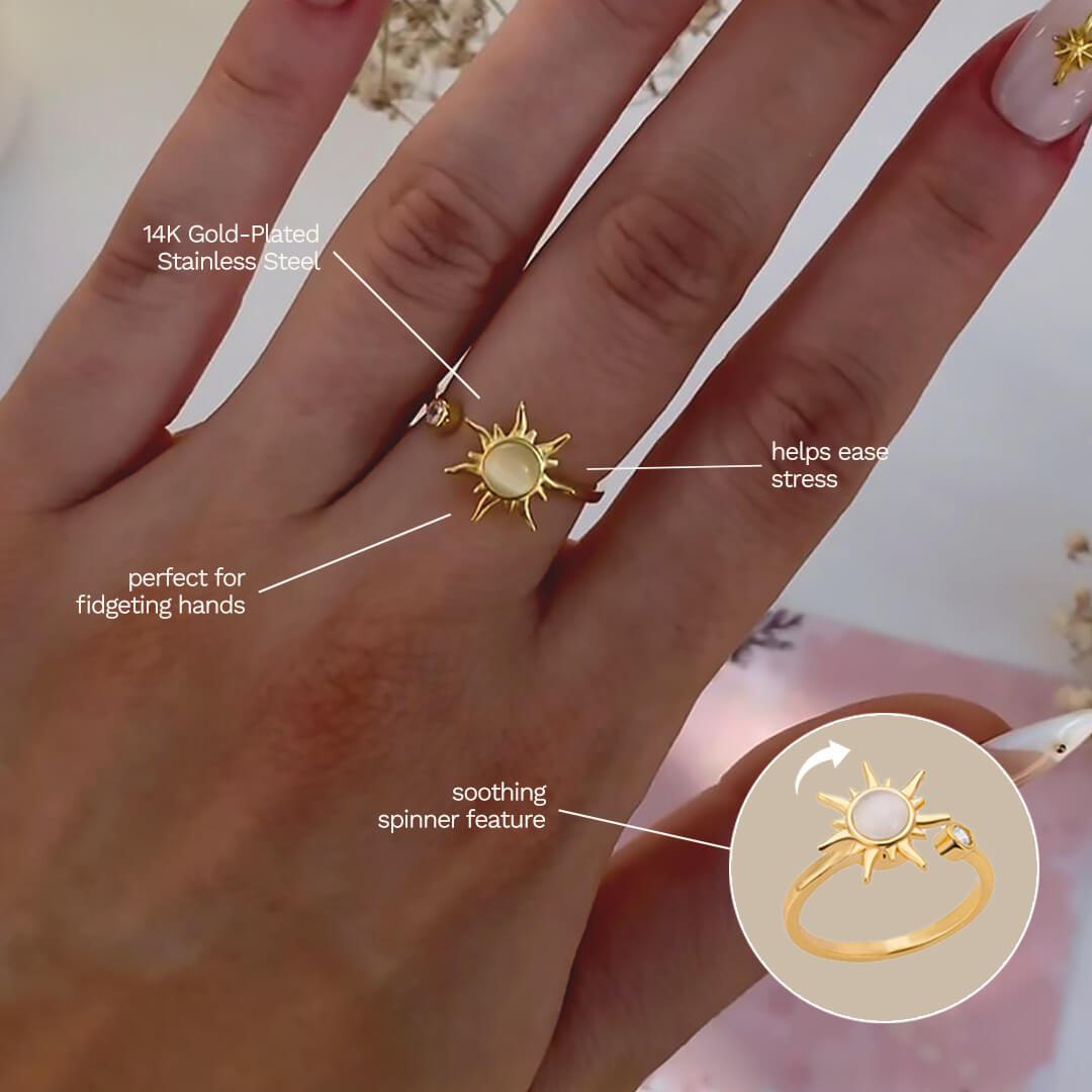 Sonnenangst Spinner Ring